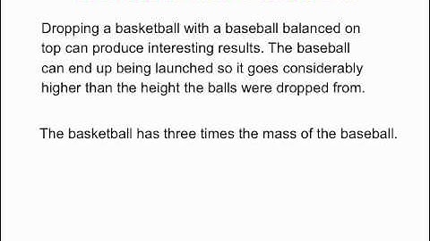 PY105 pre-class video for session 22 - combining momentum and energy