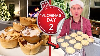 VLOGMAS 2019 DAY 2 | MAKING MINCE PIES | THE LODGE GUYS