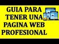 Como crear una pagina web. Primeros Pasos.