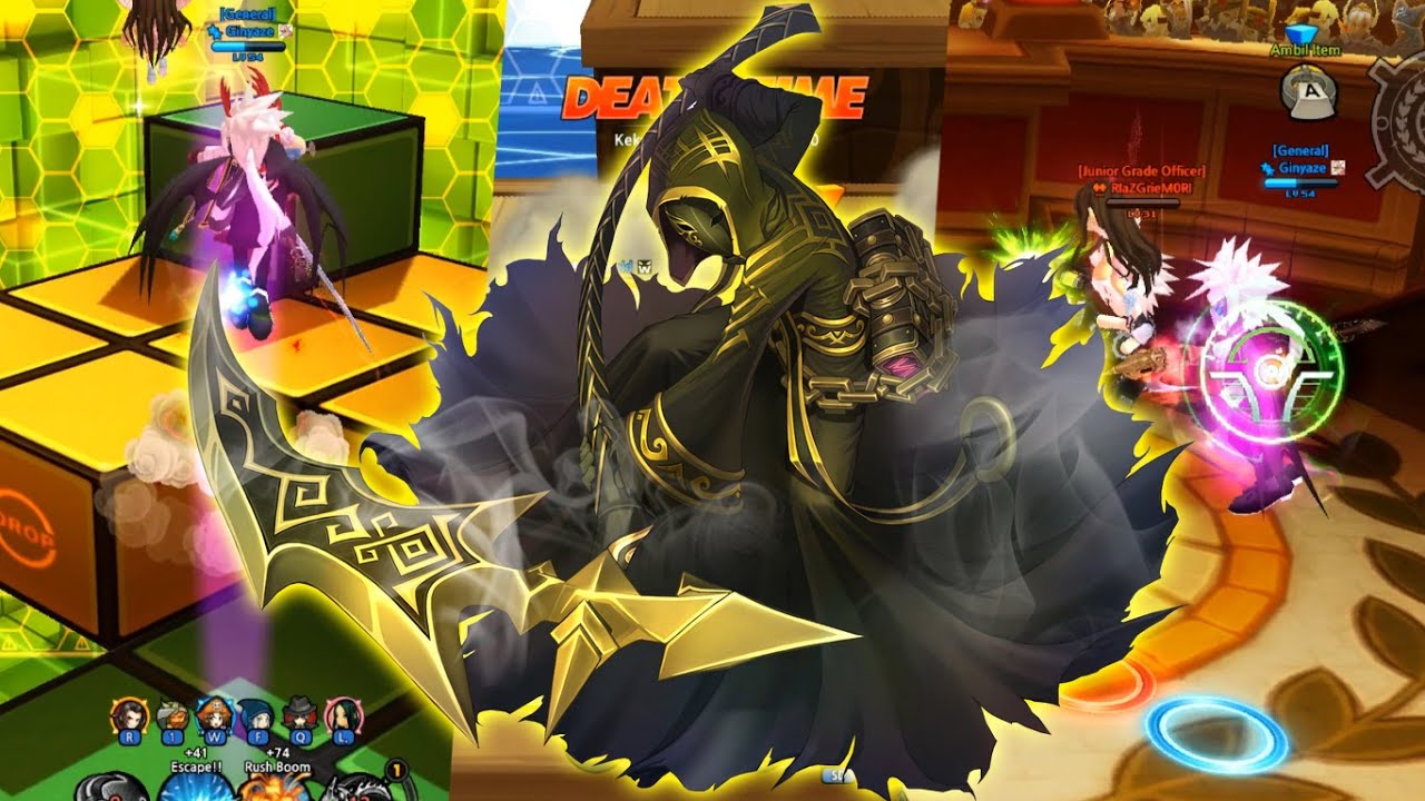 Lost Saga Grim Reaper Evo Solo Mode (Teleport Behind You)