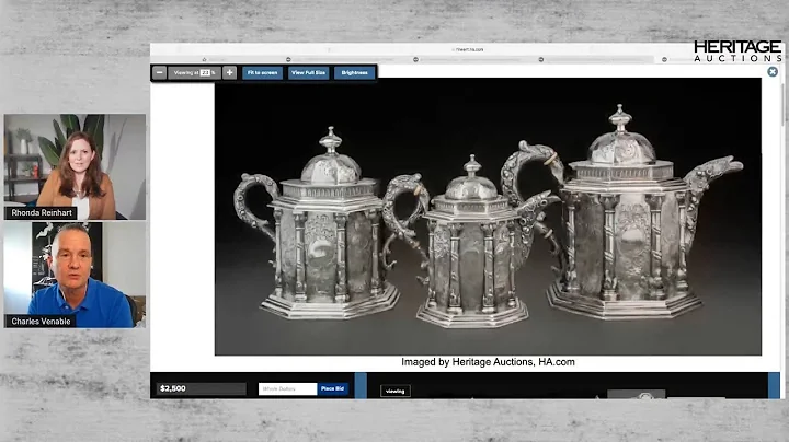 Art curator Charles Venable features several fine ...