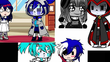 reaction on alphatale brothers new look//+news in end//gacha club//