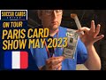 Paris card show may 2023 vlog  soccer cards united on tour