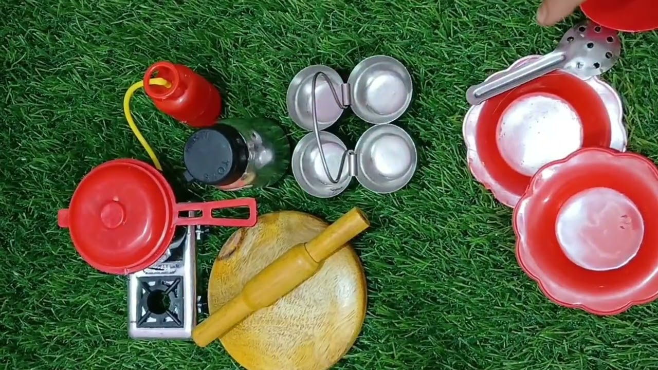 Kitchen set unboxing hello kitty miniture cute toys collection 