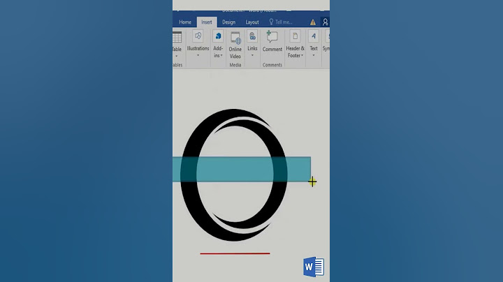 How to create a logo in MS Word || Logo design in 2024 #logodesign #logo #msword #design #trending
