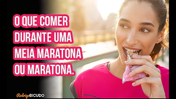 O que comer durante um Longao?