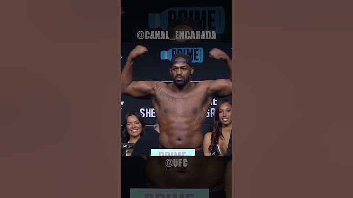 A Encarada Tensa Entre Jon Jones E Ciryl Gane Antes Do UFC 285
