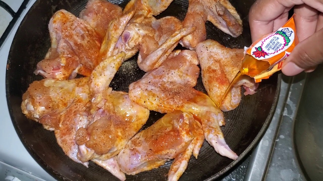 👨🏾‍🍳 Man ArDp Cooks Baked Chicken Wings 🐔 YouTube