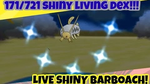 [LIVE] SHINY BARBOACH AFTER 38 CHAIN FISH ENCOUNTERS! OKEMON XY