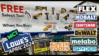 Brand NEW TOOL Sales at LOWE'S!