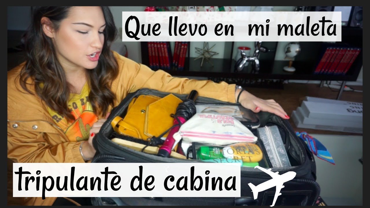 LA VIDA DE UNA AZAFATA DE VUELO ✈️ // VLOG # 9 QUE LLEVO EN MI MALETA DE  AZAFATA - YouTube