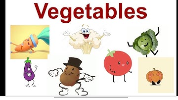 LKG EVS Online class VEGETABLES Names
