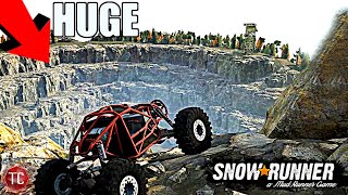 SnowRunner: This Rock Quarry is HUGE!! screenshot 2