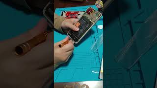 Changing LCD, frame and charging port for Huawei Nova 7i -Part 03 #smartphone #repair #automobile
