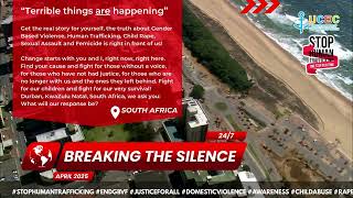 Ucec Durban Breaking The Silence On Gender Based Violence And Femicide, Human Trafficking Abuse