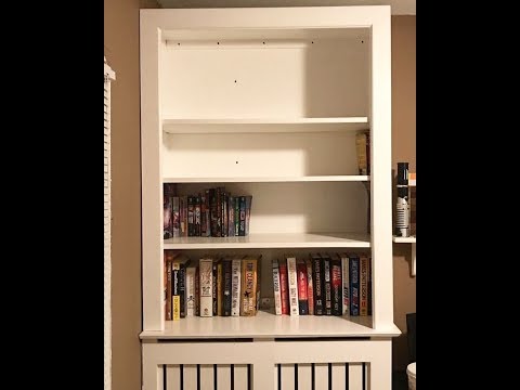 Radiator Cover Bookcase Youtube