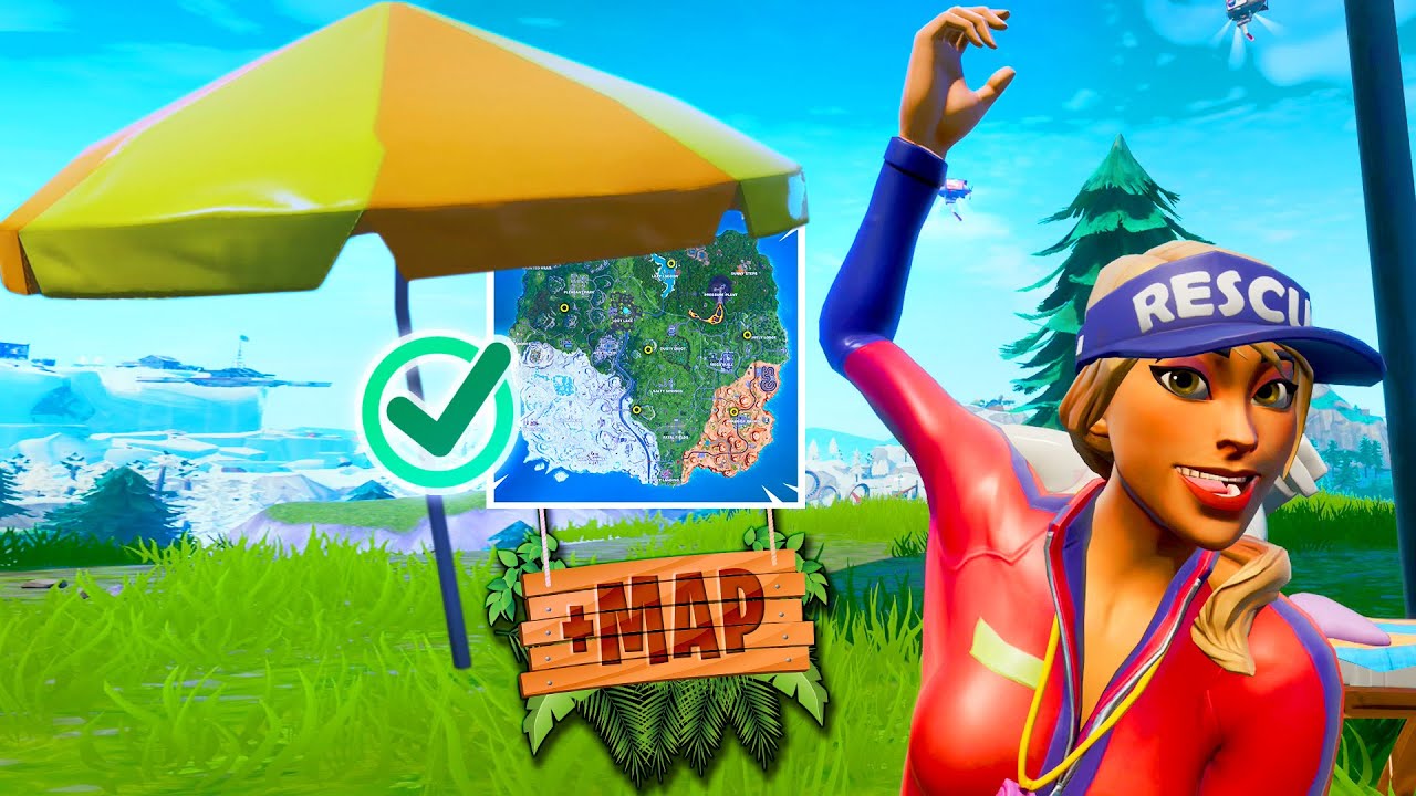 All Giant Beach Umbrella Locations in 14 Days of Summer (Bounce off of beach umbrellas)