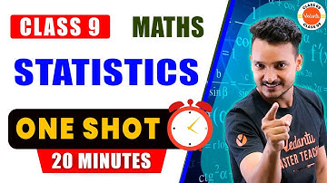 Statistics in One Shot in 20 minutes | Class 9 Maths | CBSE 2024 Board Final Exam