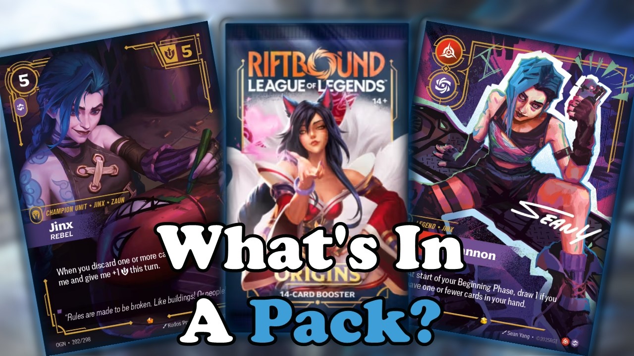 Riftbound Card Rarity Breakdown | League of Legends TCG - YouTube