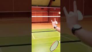badminton spin serve, quick guide
