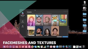 Face meshes and Textures - Spark AR Studio