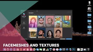 Face meshes and Textures - Spark AR Studio