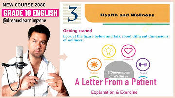 Grade 10 English Unit 3 ||  A Letter from a Patient- Explanation and Exercises || Grade 10 English