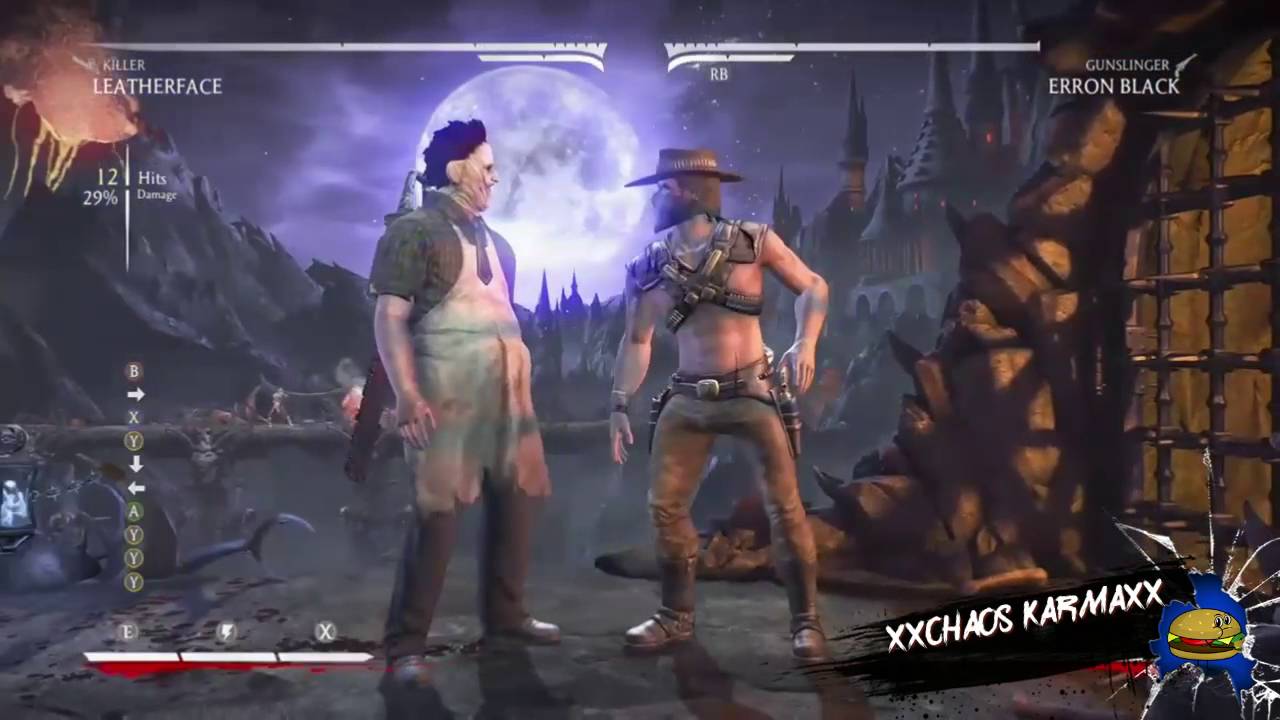 Leatherface "killer" combos max damage