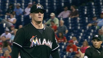 MIA@PHI: Koehler holds Phillies to one earned in win