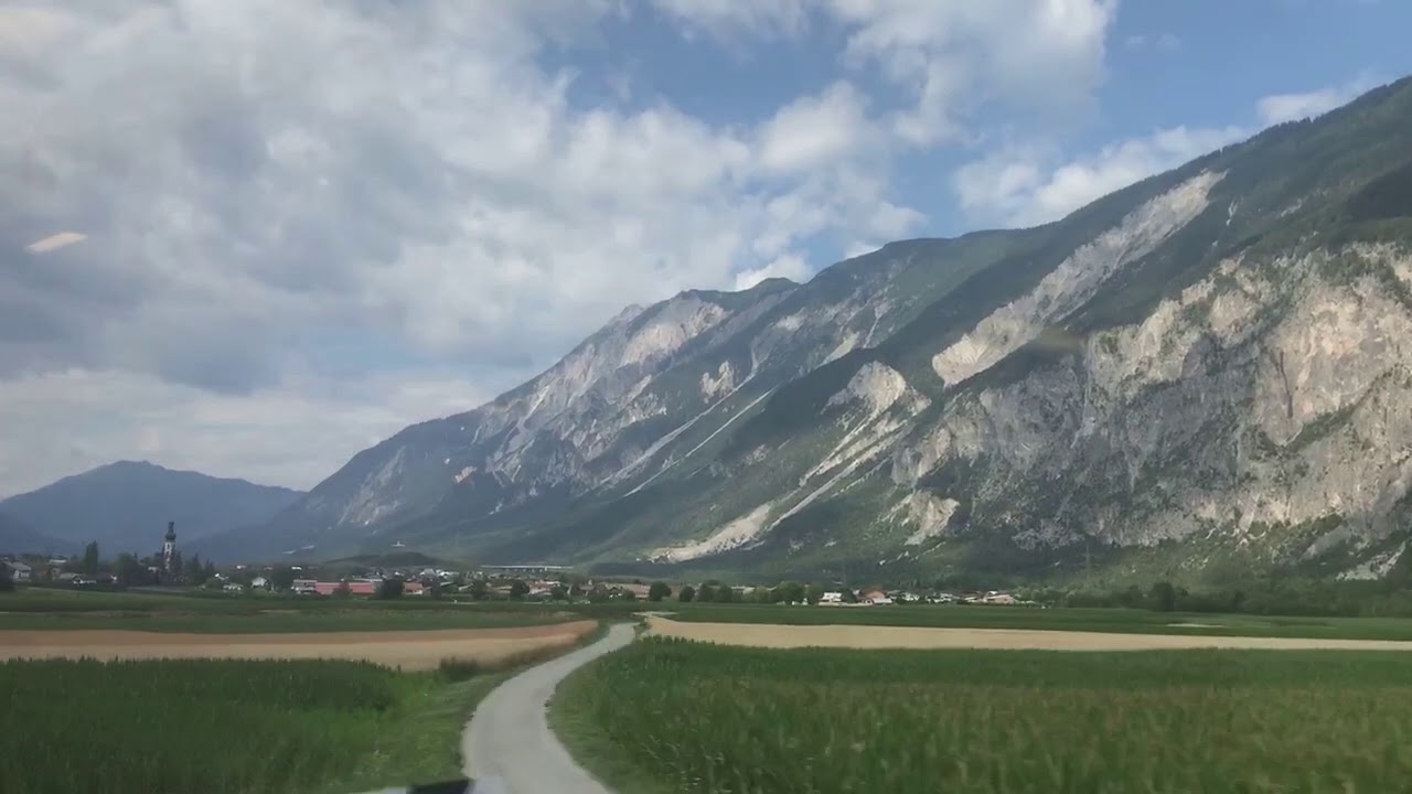 Summer Trip: A Long Journey By Train (Vienna - Bregenz, Austria)
