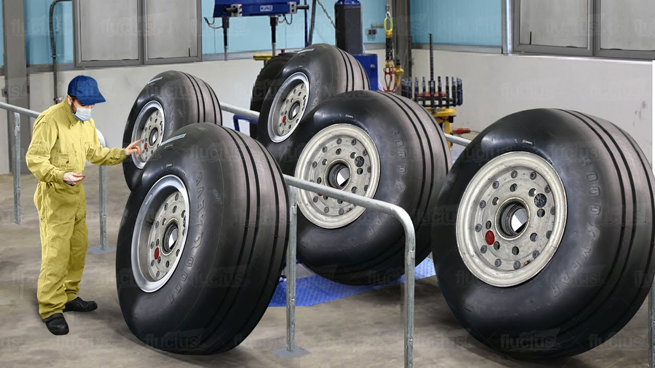 How Aircraft Tires are Maintained for Extreme Heavy Landings