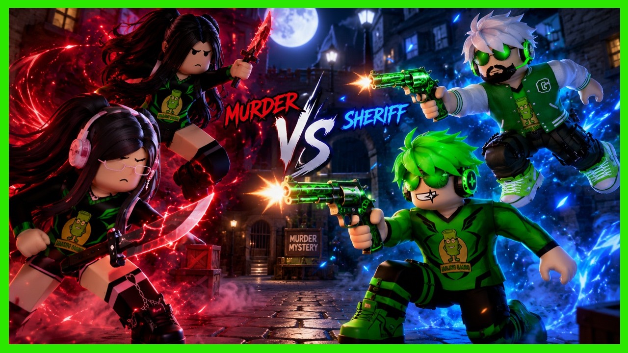 GG! Duel Sengit Antara Jadi Murder Atau Sherif Bahkan Kita Bisa Jadi Keduanya 😱