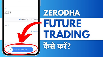 Zerodha App Me Future Trading Kaise Kare? Zerodha Future And Option Trading