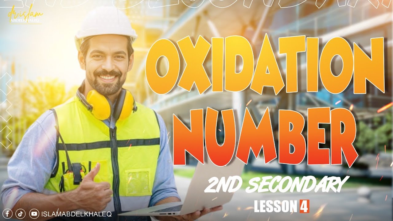 Oxidation number lesson 4 chapter 2   |senior 2| 2025 حل المعاصر اعداد التأكسد كيمسترى 2ث