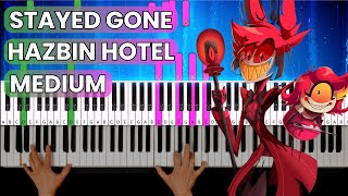 Hazbin Hotel  Stayed Gone | Piano Tutorial