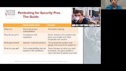 Vulnerability Scan vs Penetration Test