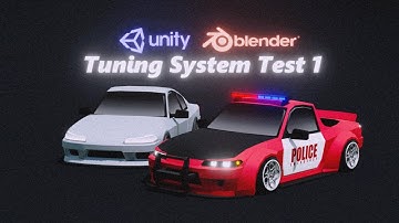 *Blender · Unity* Car Tuning System Test_1