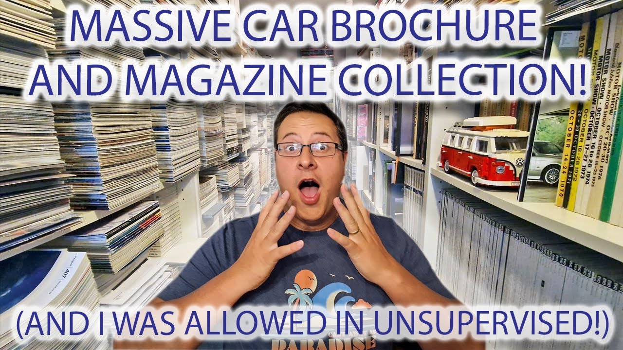 The Biggest Collection Of Car Magazines And Brochures I Have Ever