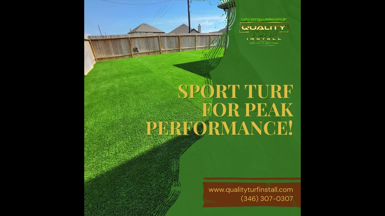 Sport Turf for Peak Performance!