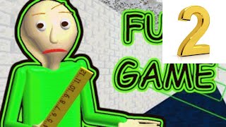 Its OUT! | Baldis Basics: Full Game! PT.2