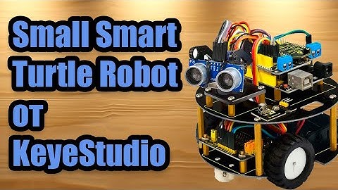 Распаковка робота Small Smart Turtle Robot от Keyestudio (Умный робот-черепашка от Keyestudio)