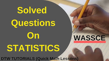 Statistics Solved Questions (Standard Deviation,Mean,Median)