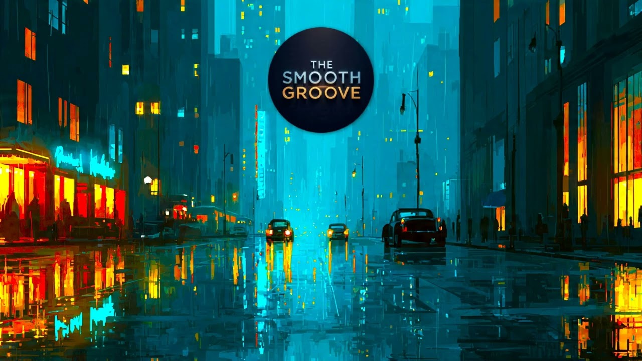 Neon City Nights – 1h Smooth Jazz for Night Focus | The Smooth Groove