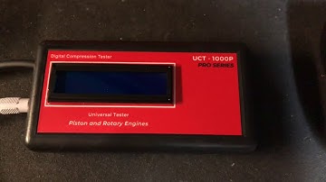 UCT1000P piston and rotary compression tester with printer rx8, rx7, rx3, rx2,r100, norton, suzuki