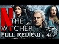 The Witcher Netflix Season 1 Review and Thoughts