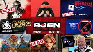 AJSN WK9B - SONY CLOSES Bluepoint, COD Mobile SHUTDOWN, T...