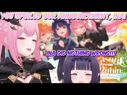Did Ina Accidentally Spoil Myth’s Anniversary!?【#holomyth/HololiveEN】