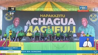 #TBCLIVE: MKUTANO WA KAMPENI ZA MGOMBEA WA CCM, DKT. MAGUFULI VWAWA, SONGWE