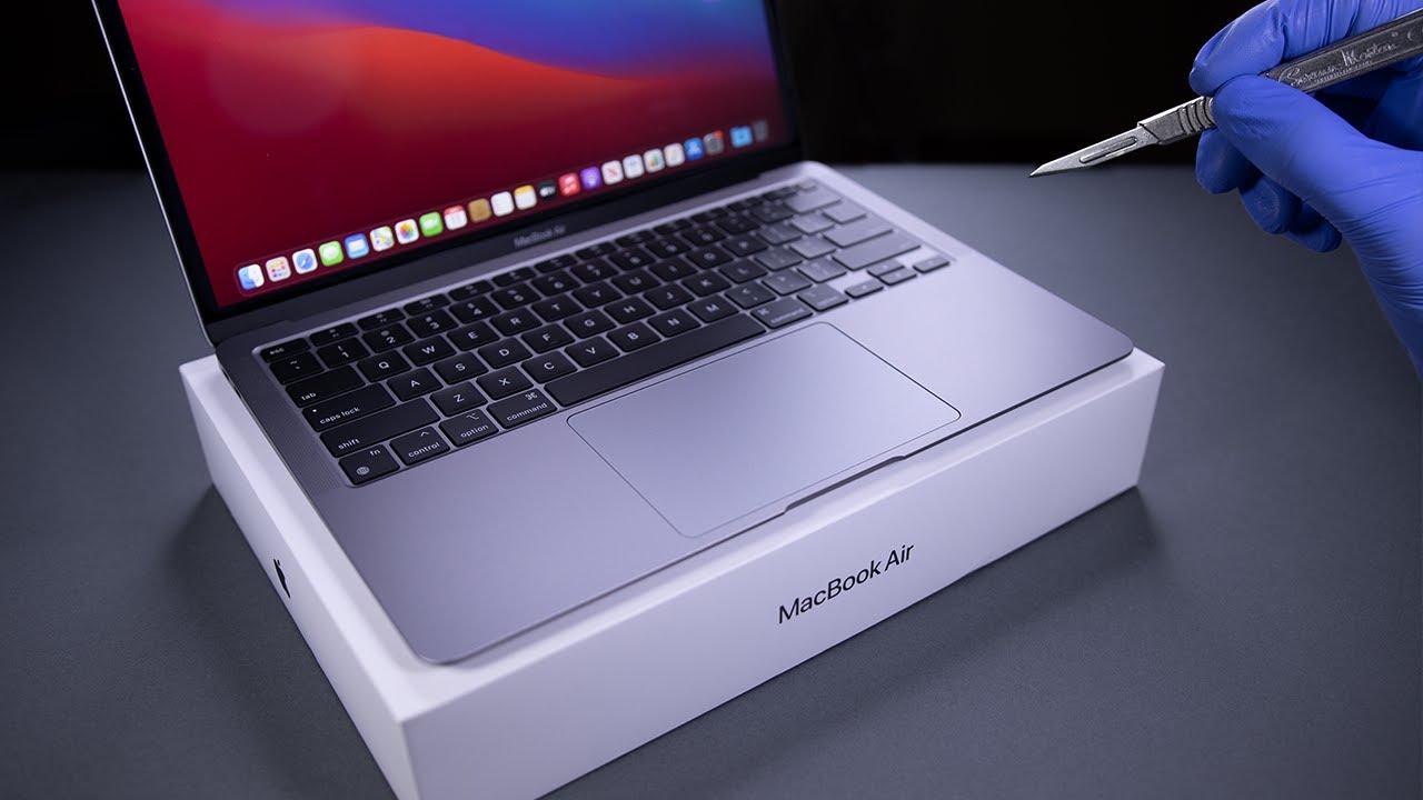 Apple MacBook Air M1 Unboxing - ASMR 