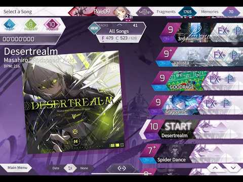 Arcaea - Desertrealm (FTR 10 - First Attempt)